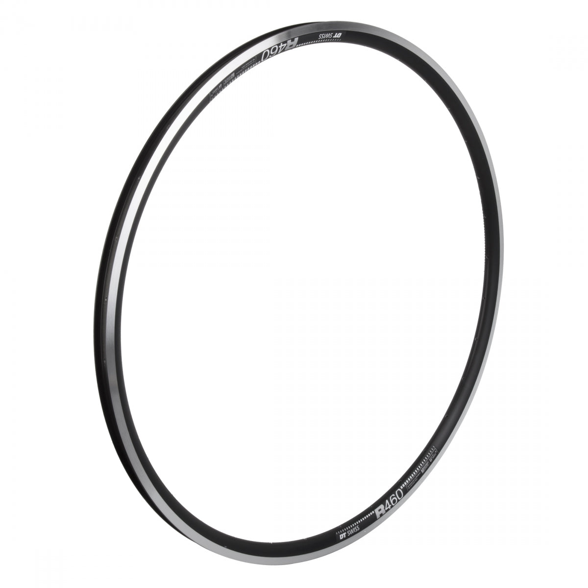 DT Swiss Dt 700C R460 700C Bicycle Rim Black 32H Rim Brake
