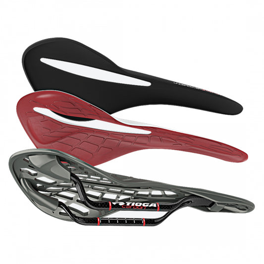 Saddle Tioga Undercover Stratum Max Titanium Black