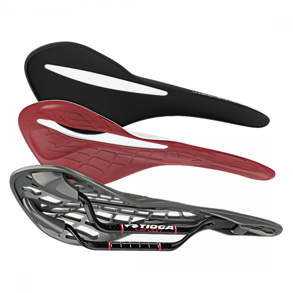 Saddle Tioga Undercover Stratum Max Cromo Black