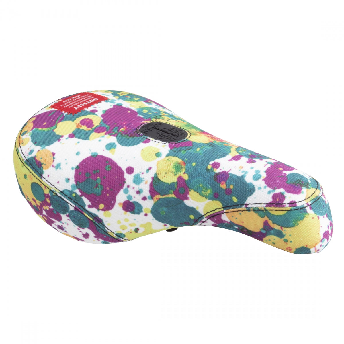 Odyssey Ody Mx Pivotal Aaron Ross Fat Cap Splatter Multi-Color Saddle Red