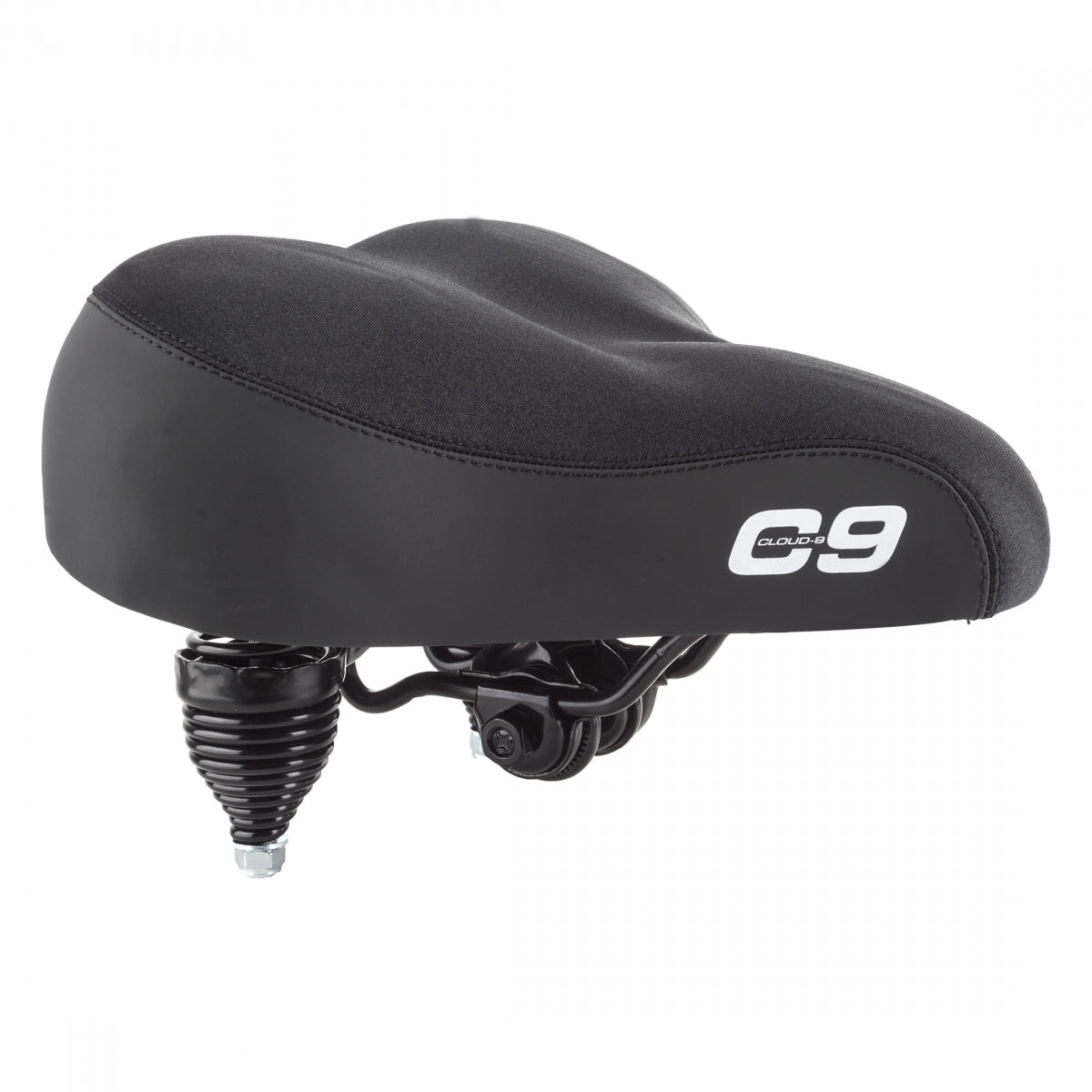 Cloud-9 C9 Cruiser Anatomic Lycra Saddle Black