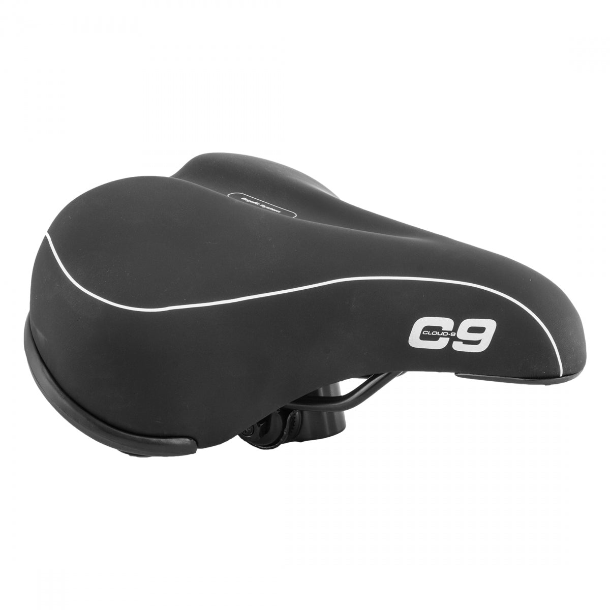 Cloud-9 C9 Comfort Ladies Soft Touch Vinyl Wr Saddle Black