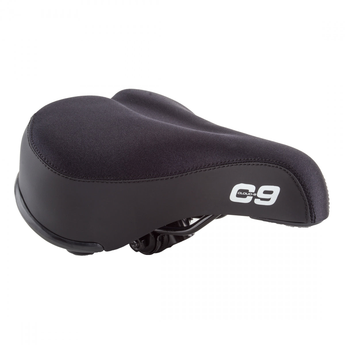 Cloud-9 C9 Comfort Ladies Lycra Saddle Black