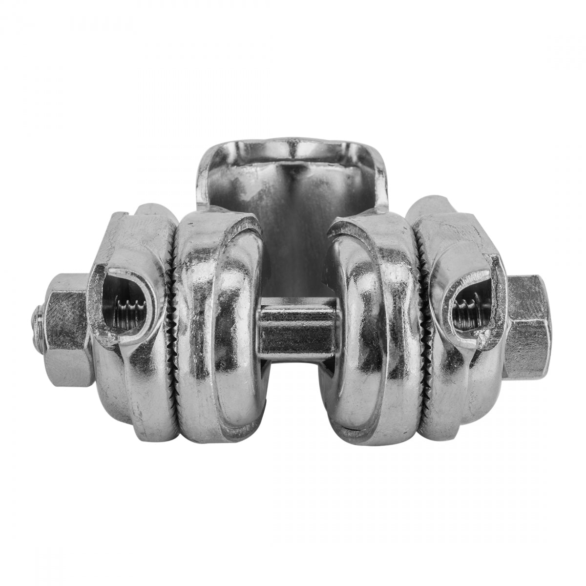 Saddle Clamp Sunlite Single Rail Silver