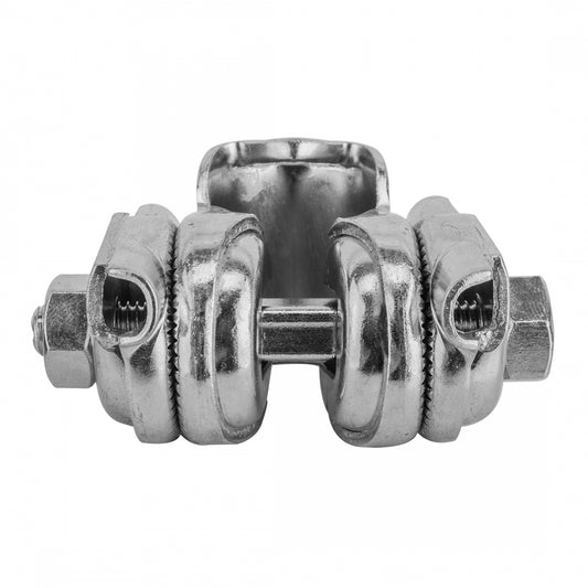Saddle Clamp Sunlite Single Rail Silver