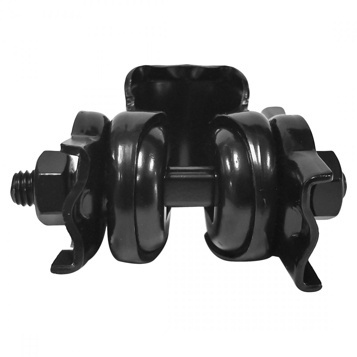 Sunlite Double Rail Saddle Clamp, Black