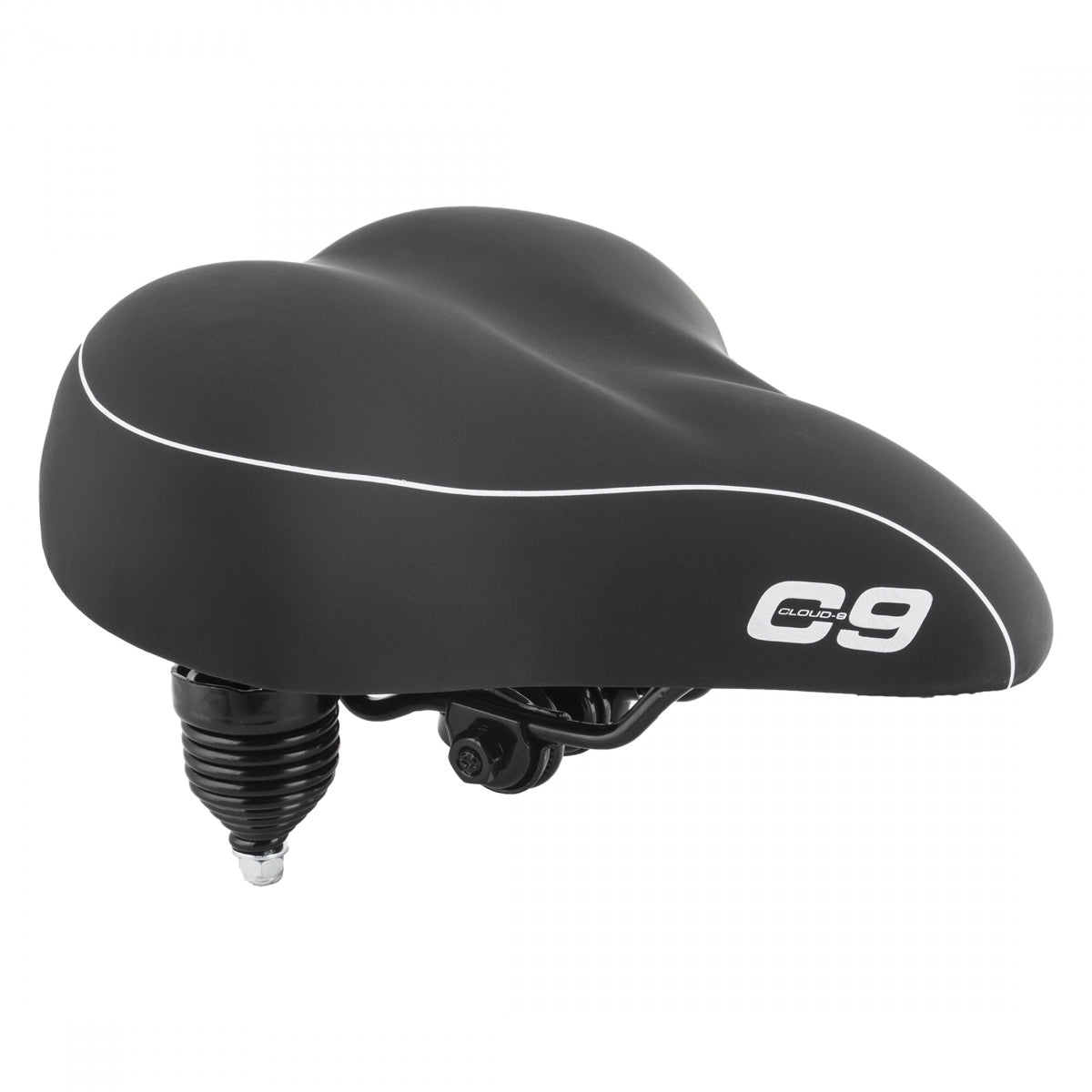 Cloud-9 C9 Cruiser Anatomic Soft Touch Vinyl Wr Saddle Black