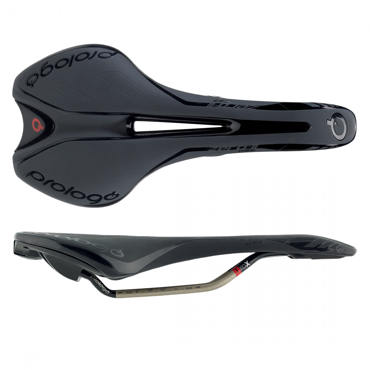 Prologo Zero Ii Pas Tirox 134 Road 134mm Alloy Rail Saddle Black