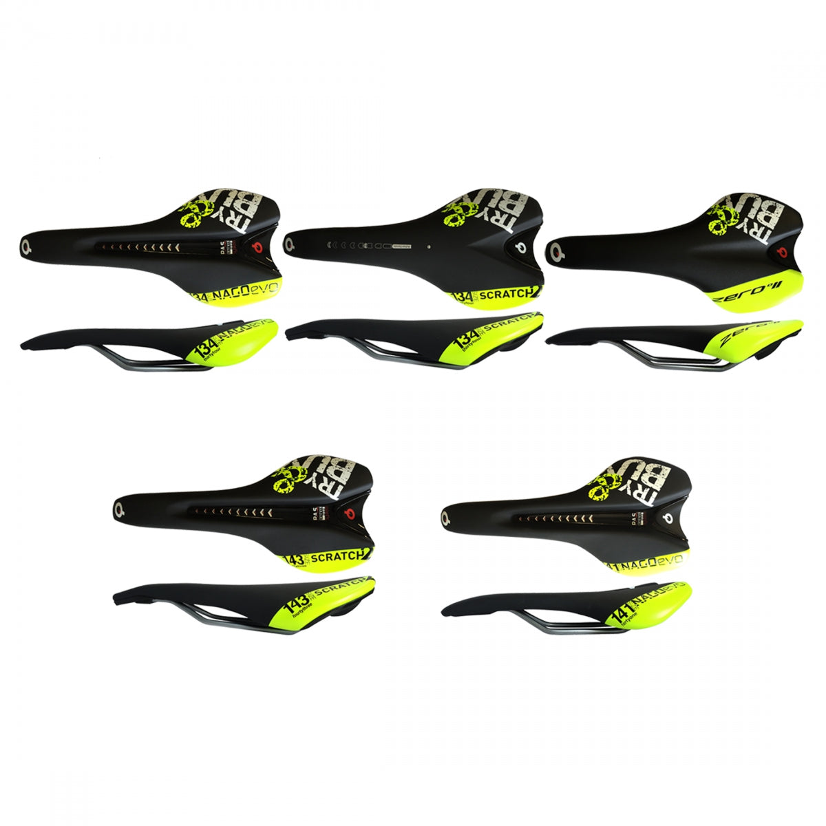 Prologo Try And Buy Demo Kit Rd 5-Saddles W Display Road Red