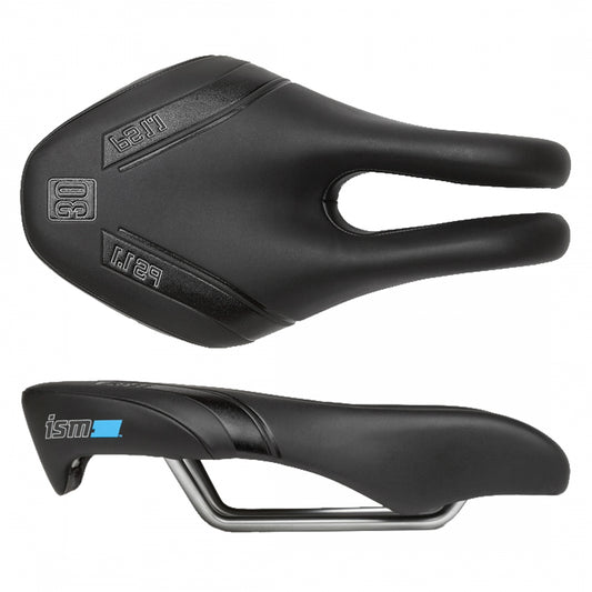 ISM Ps 1.1 Comfort CrMo Rail Saddle Black/Orange