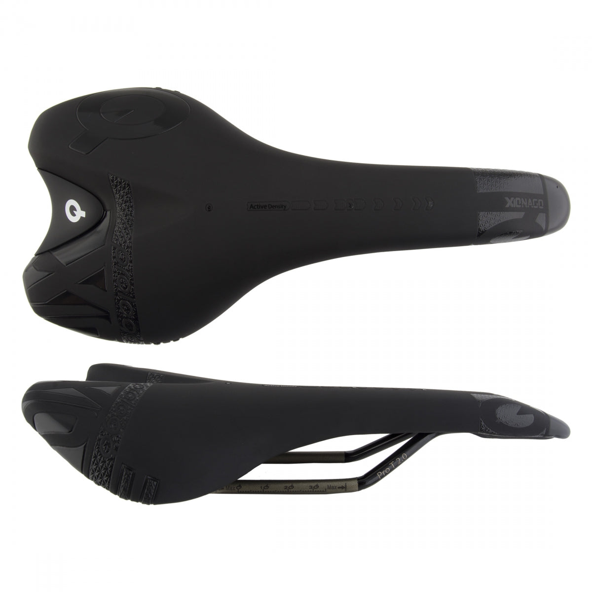 Prologo Nago X10 T2.0 (H) Mountain 135mm CrMo Rail Saddle Black