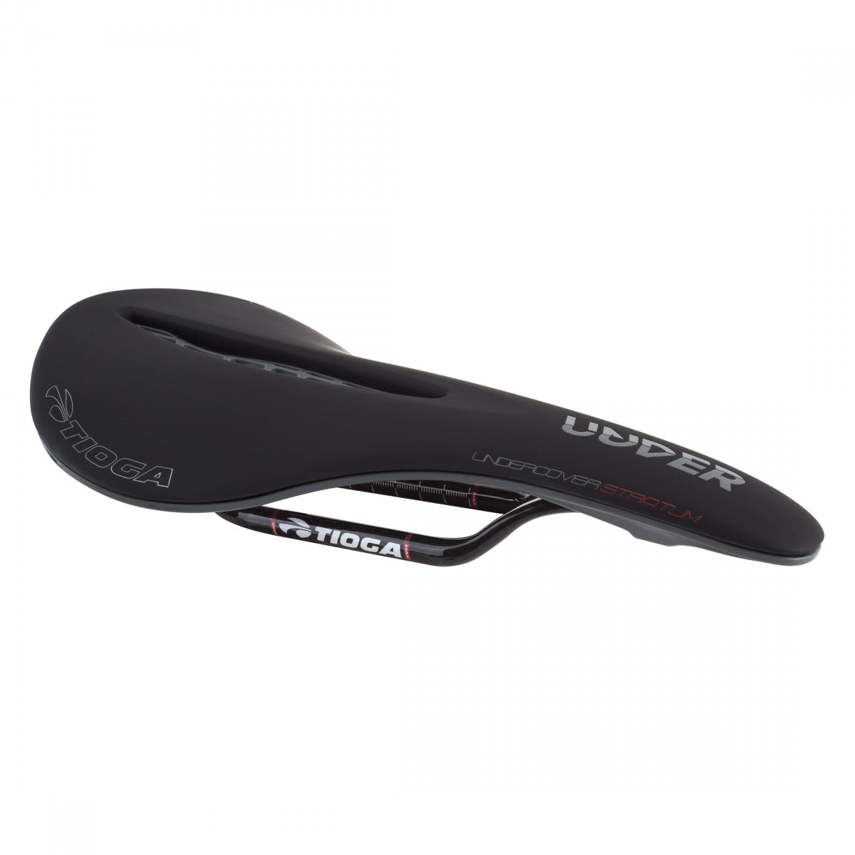 Tioga Undercover Stratum Mountain 140mm Saddle Black