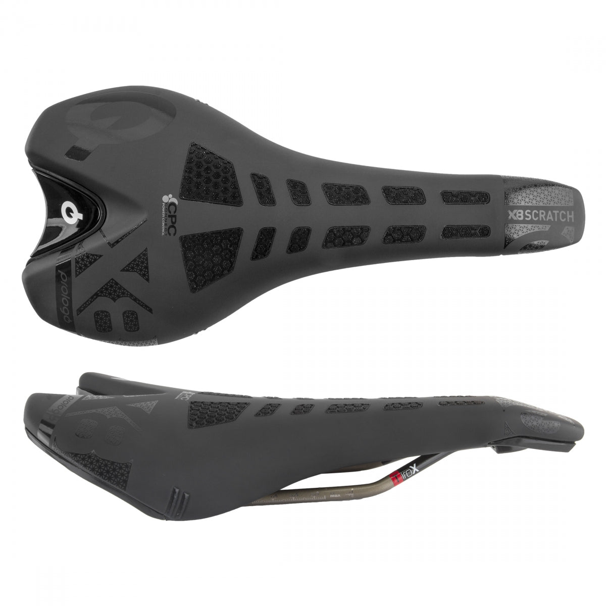 Prologo Scratch X8 Cpc Airing Tirox Mountain 135mm Saddle Black