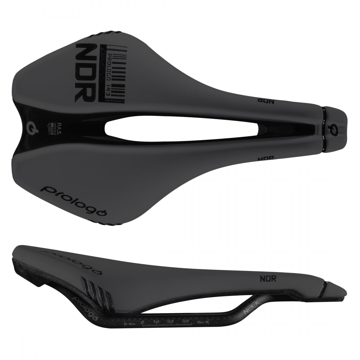 Saddle Prologo Dimension Ndr Nack 143 Gy/Bk – Velo Mine