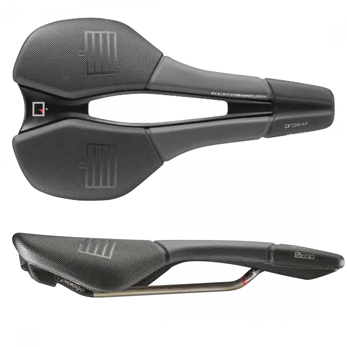 Saddle Prologo Proxim W650 Tirox 145 Black/Gy Performance