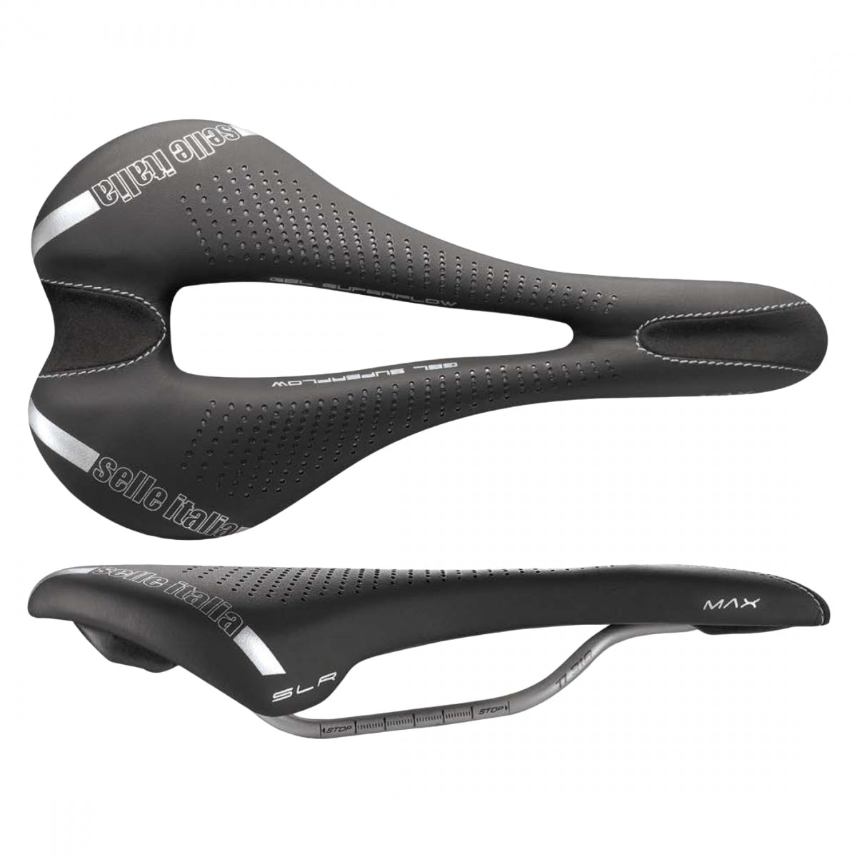 Selle Italia S I Max Slr Superflow L Comfort Ti Rail Saddle Black