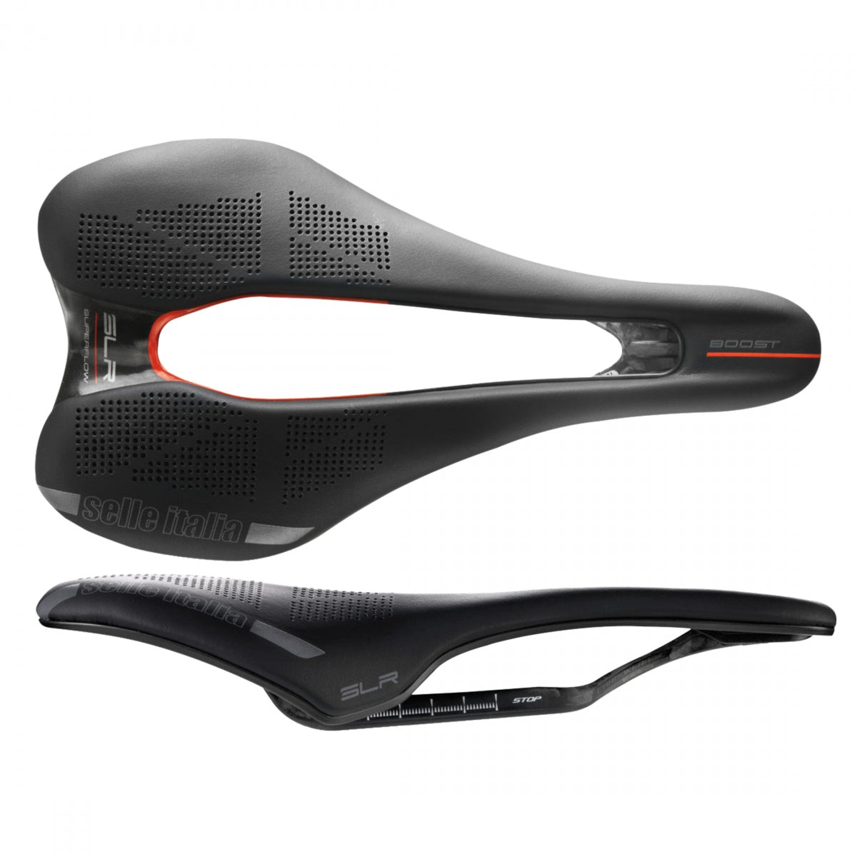 Selle Italia S I Slr Kit Carbonio Boost Superflow L Oval Rail Saddle Black
