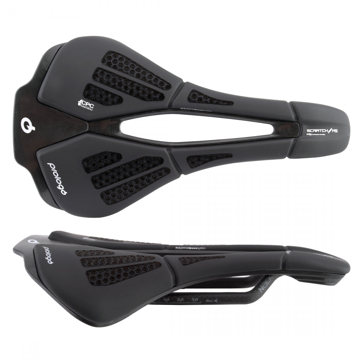 Prologo Scratch M5 Pas Cpc Nack 140 Tri 140mm Alloy Rail Saddle Black/Natural