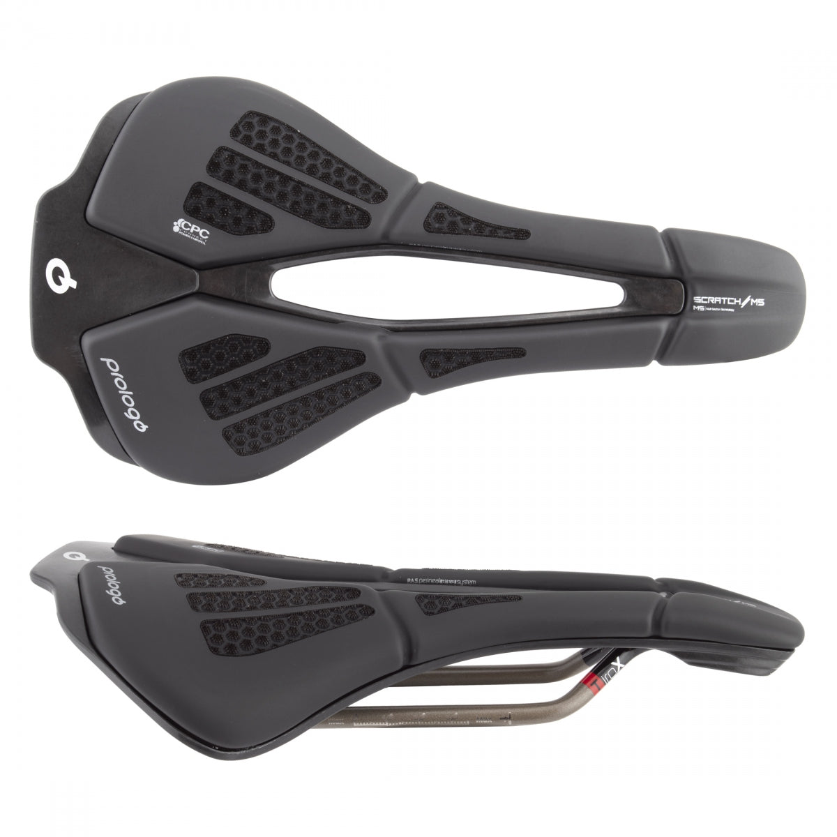 Saddle Prologo Scratch M5 Pas Cpc Tirox 140 Black