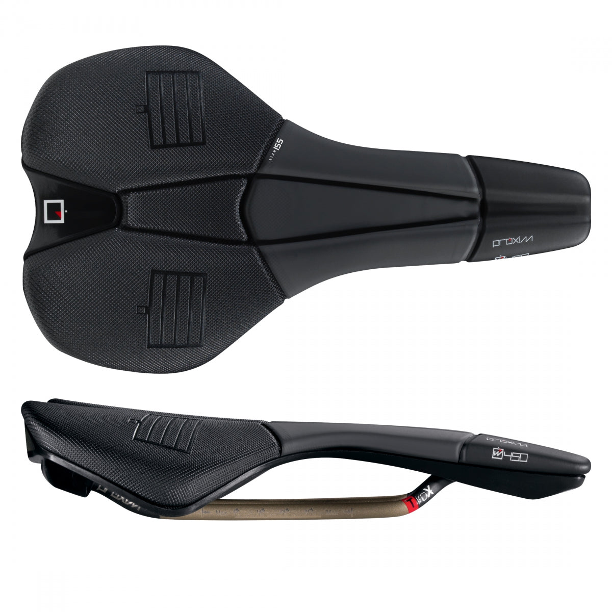 Saddle Prologo Proxim W450 Tirox 155 Perf Black
