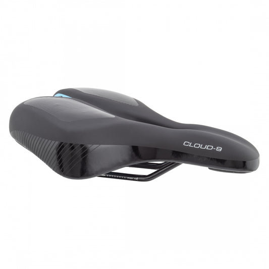 Saddle C9 Kush Plus Airflow Wide Memory Foam Black