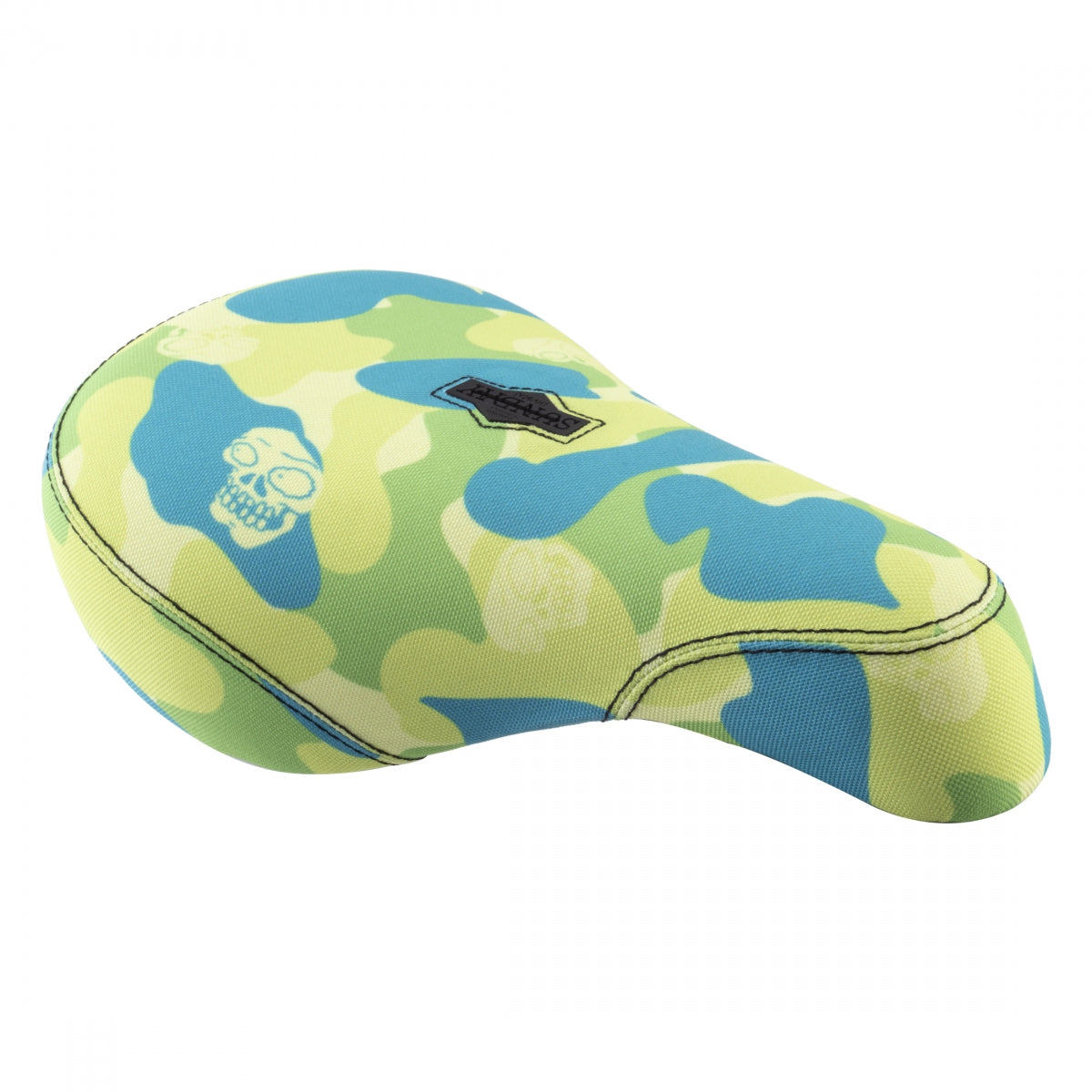 Sunday Mx Pivotal S-Badge Perforated Camosweep Kiwi Saddle Black