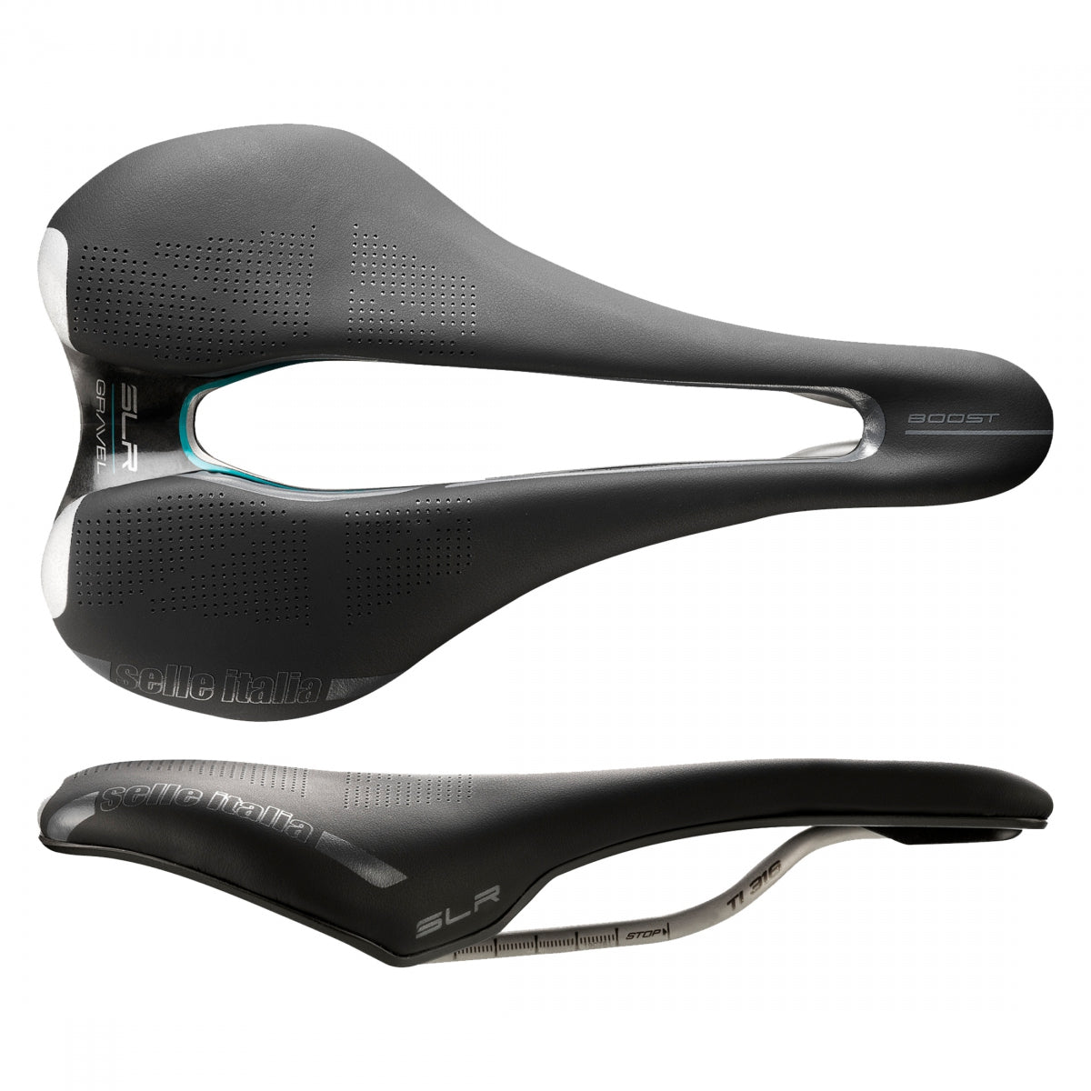 Selle Italia S I Slr Boost Gravel Superflow L Comfort Ti Rail Saddle Black