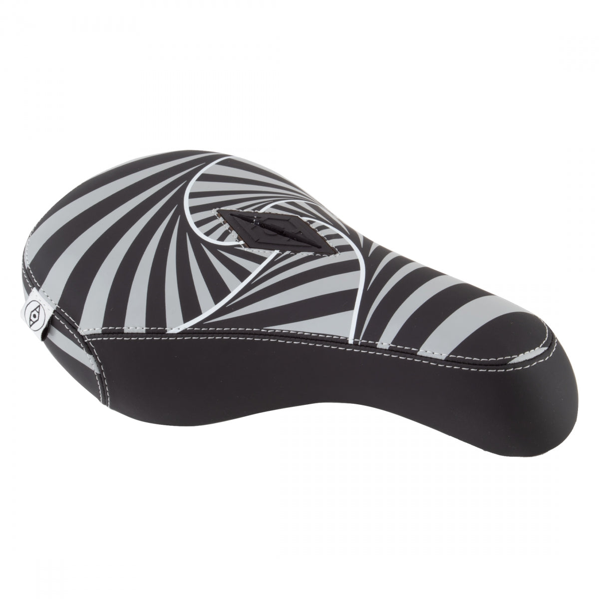 Alienation An Mx Pivotal Psycho Gy Bk BMX 140mm Saddle Gray/Black