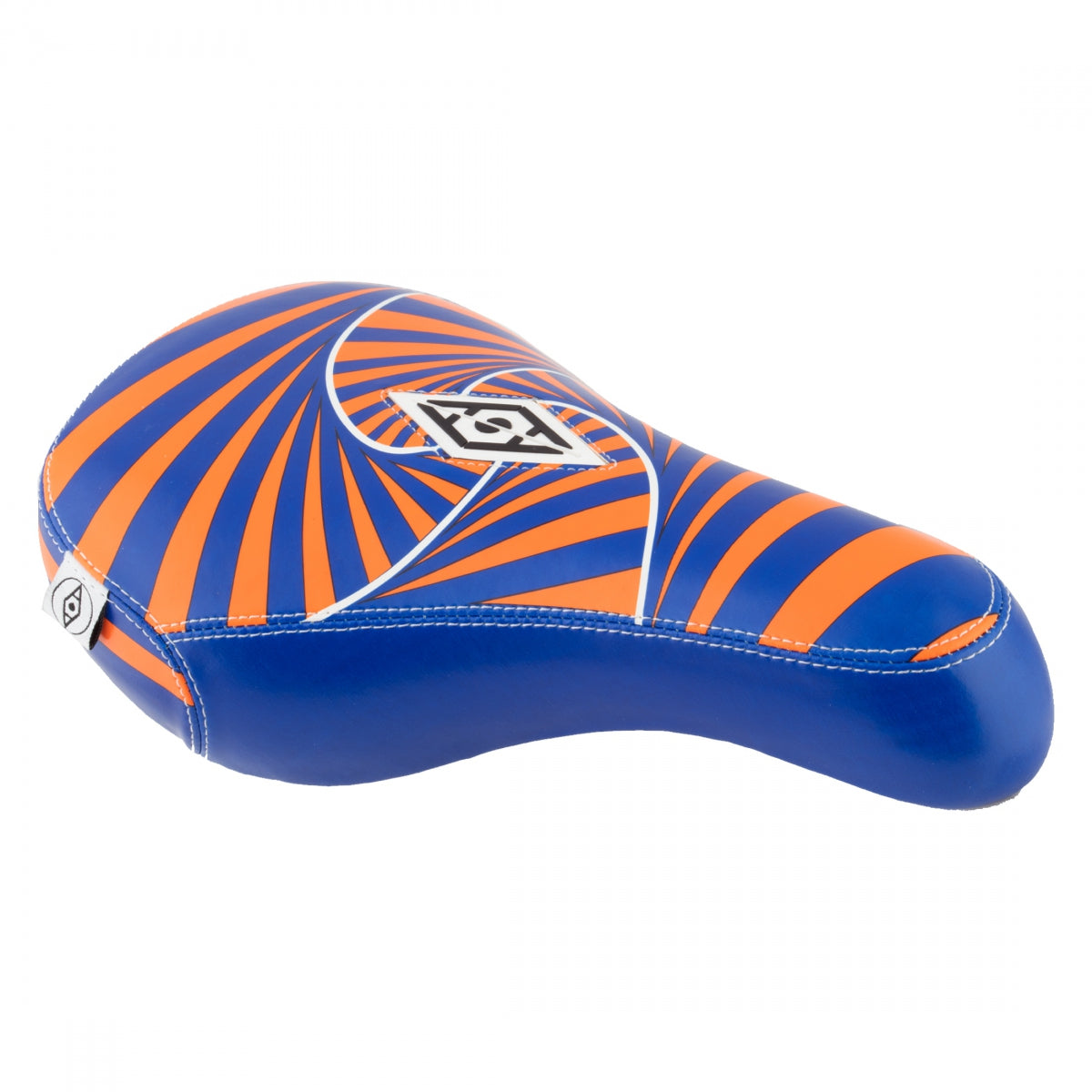 Alienation An Mx Pivotal Psycho Or Bu BMX 140mm Saddle Orange/Blue