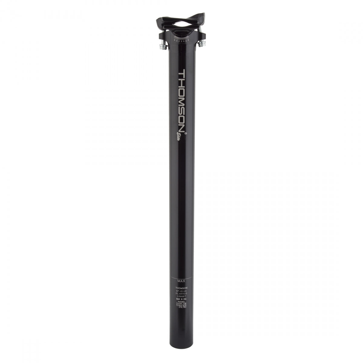 Seatpost Thom 31.6 410M Matte Black