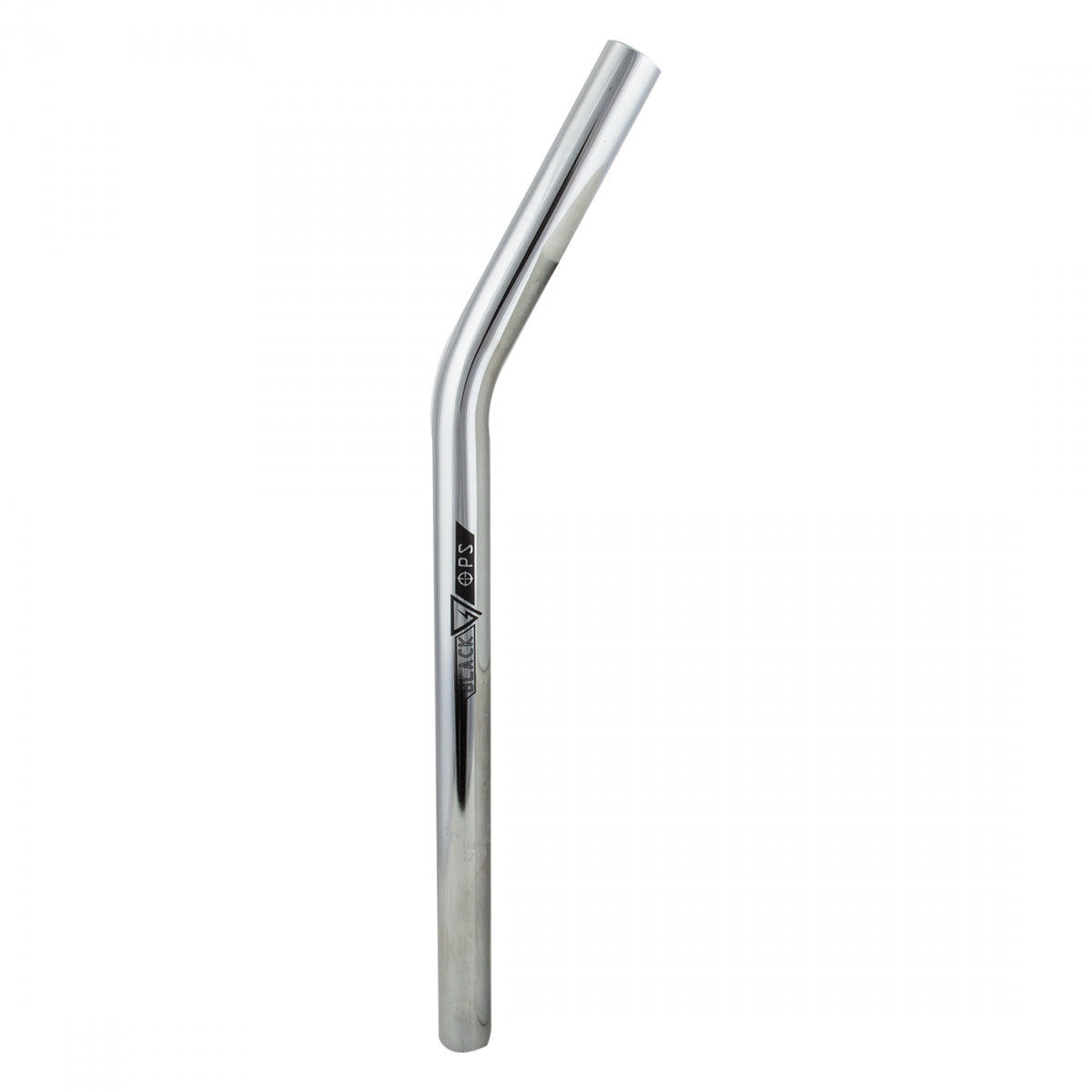Seatpost Black-Ops Layback No-Support Chromoly Chrome Plated 7/8X10In