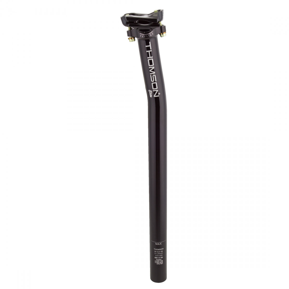 Seatpost Thom 27.2 410M Matte Black 16Mmsetback