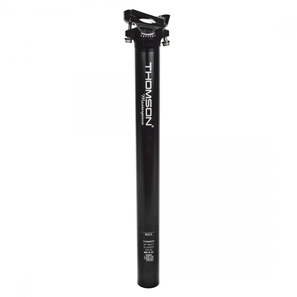 Seatpost Thom 31.6 350Mm-M-Pc Black