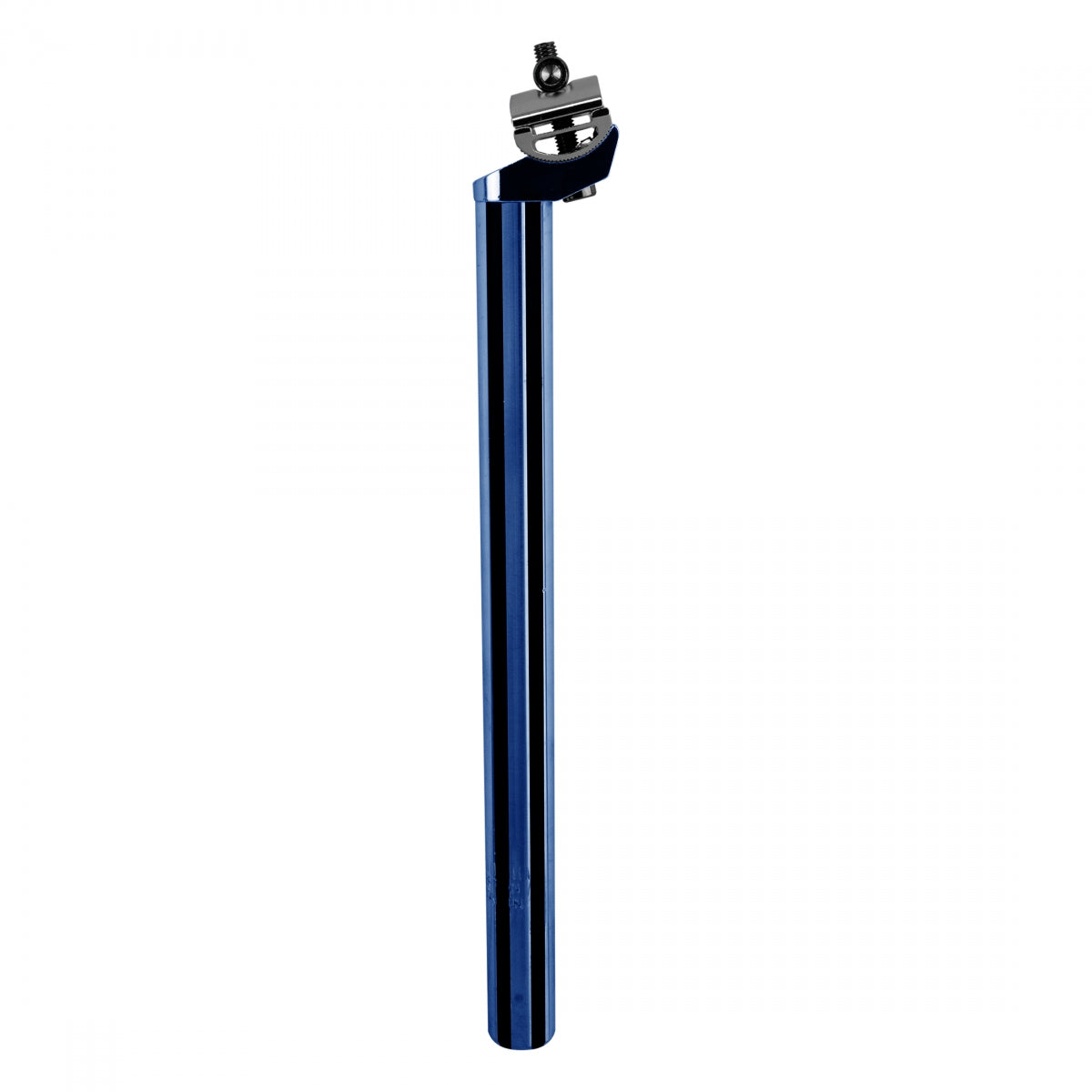 Black Ops Ops Fluted W Clmp Ano 25.4mm 350mm Setback Seatpost Silver