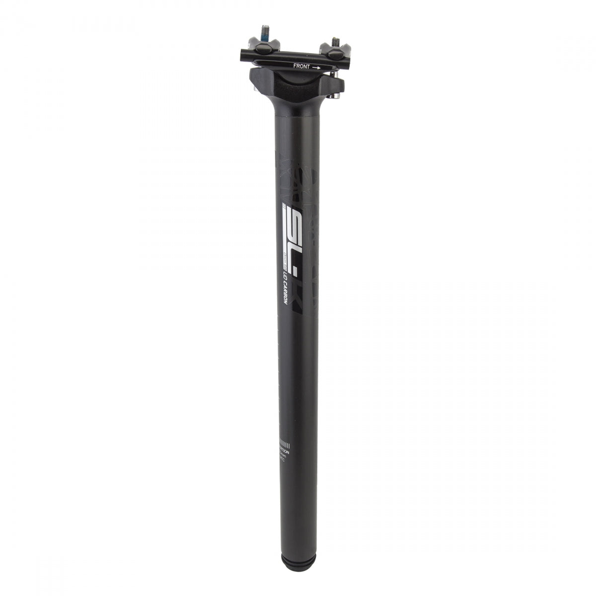 FSA SL-K Carbon Seatpost, 27.2mm Diameter, 350mm Length, 0mm Offset (SB0), MTC Mounting System – Carbon