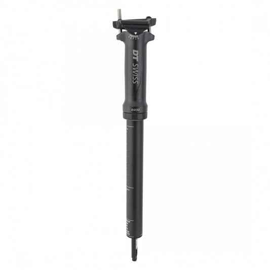 Seatpost Dt D232 Dropper 27.2 400/60Mm W/L1 Remote/Cables/Housing Black