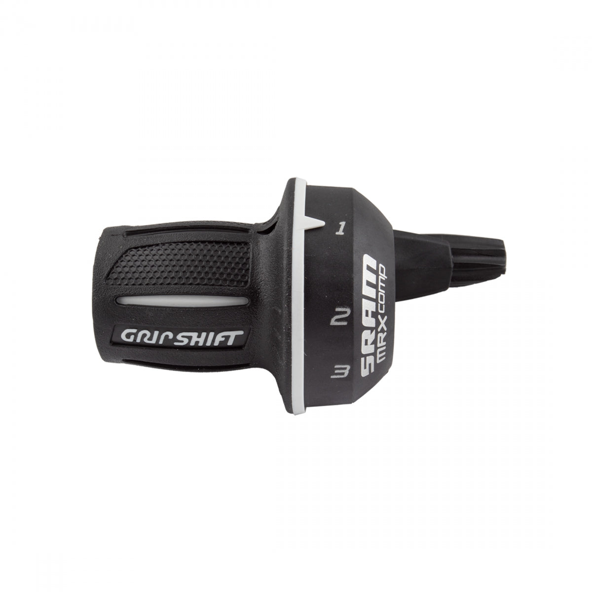 SRAM MRX-Comp Twist Shifter, Left-Hand, 3-Speed, Micro-Adjust Front