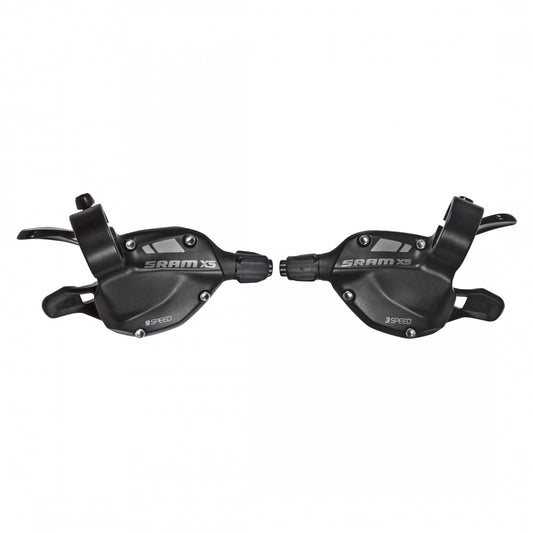 SRAM X5 Trigger Shifter Set, 3x9-Speed, Black