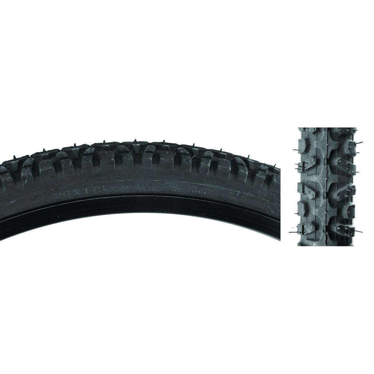 Tire Sunlite 26X1.75 Cst796 Black/Blk Wire