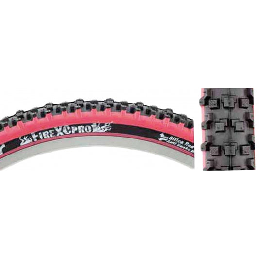 Tire Pan Fire Xc Pro 26X2.1 Fold Tbls Black/Rd/Bk