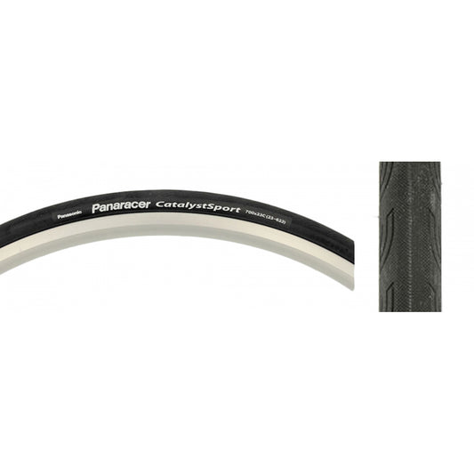 Panaracer Catalyst Sport Tire 700 x 23 Black Wire Bead