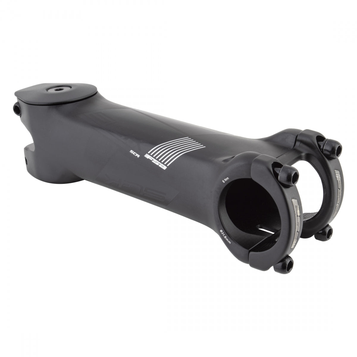 Full Speed Ahead SL-K SCR Stem - 130mm, 31.8 Clamp, -6, 1 1/8", Alloy, Black