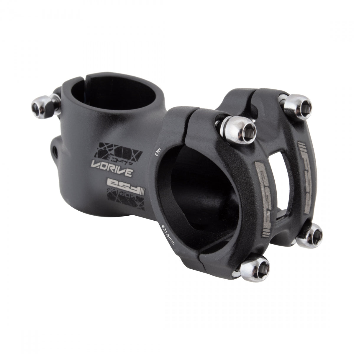 Stem Fsa V-Drive 70Mm +/-17D 31.8 Black (J)