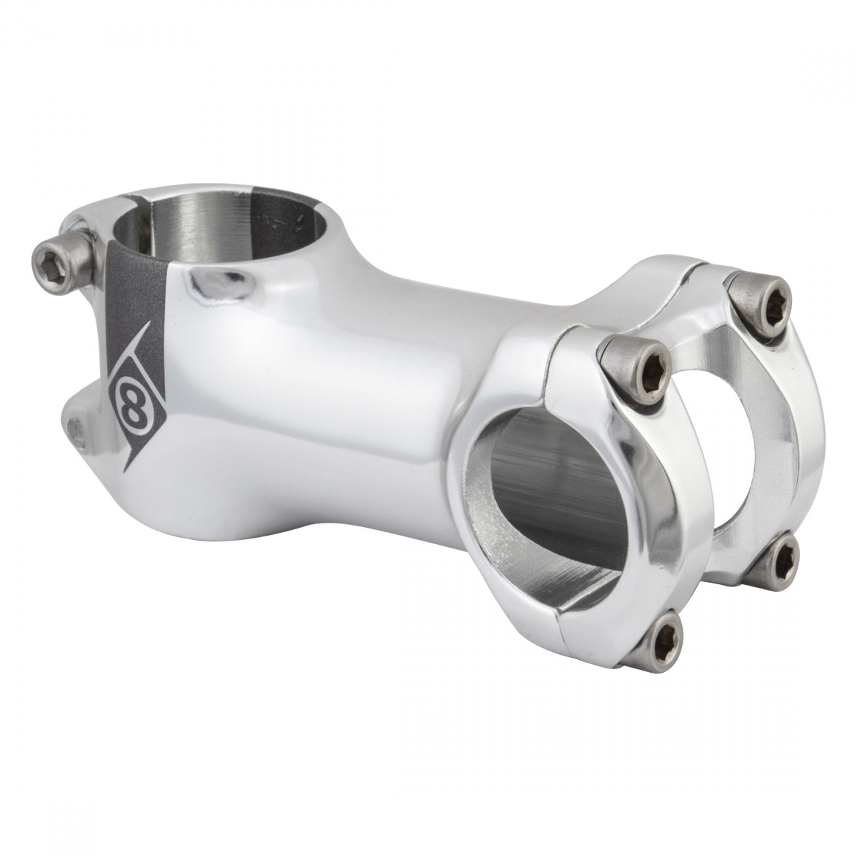 Origin8 Profit 3D 70X25.4X28.6 6D 70mm Front Load Stem 25.4mm 1 1/8 in Silver