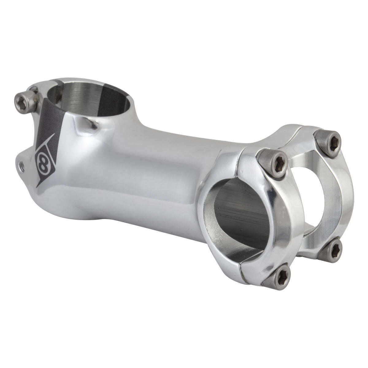 Origin8 Profit 3D 90X25.4X28.6 90mm Front Load Stem 25.4mm Clamp 1 1/8 in Silver