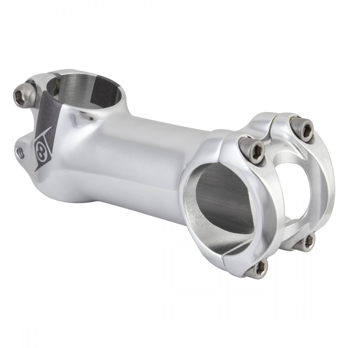 Origin8 Profit 3D 90X31.8X28.6 90mm Front Load Stem 31.8mm Clamp 1 1/8 in Silver