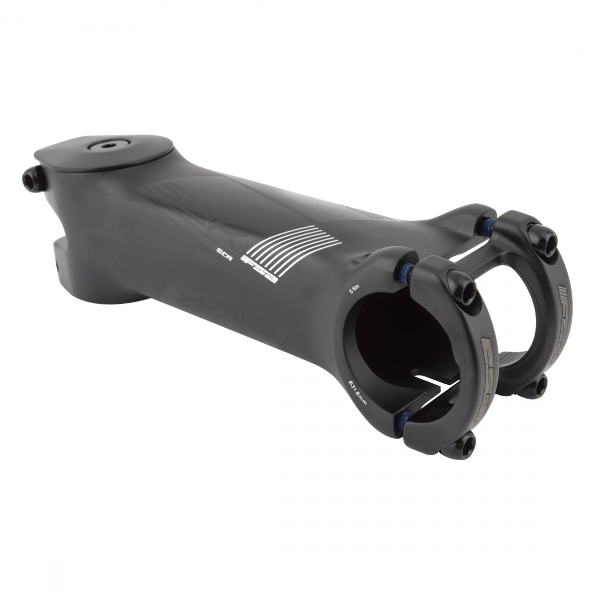FSA Full Speed Ahead K SCR 6 1 8" Alloy 120mm Threadless Stem 31.8mm 1 1/8 Black