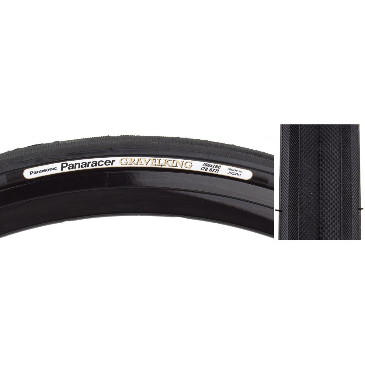 Tire Pan Gravel King 700X28 Fold Black/Bk