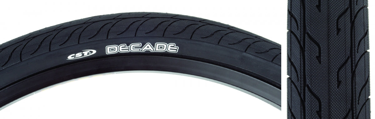 Tire Cstp Decade 20X1.75 Black Wire