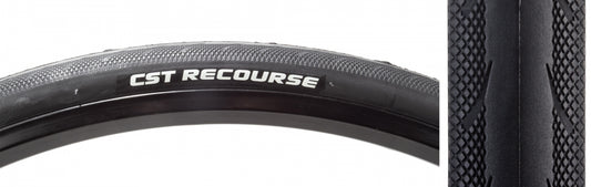 Tire Cstp Recourse 700X28 Black Wire